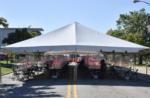 30' x 60' frame tent - sectional